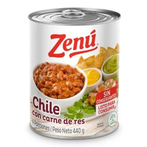Chile Zenu con Carne de Res 440 g
