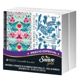Pañuelos Suave Gold 4 und