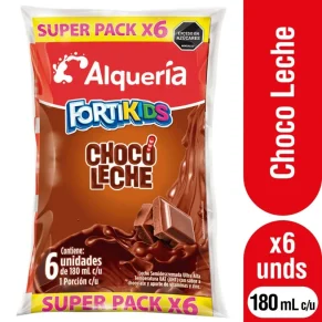 Leche Saborizada Alqueria Choco X 6 1080 g