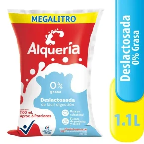 Leche Deslac 0 Gra Alqueria 1100 ml