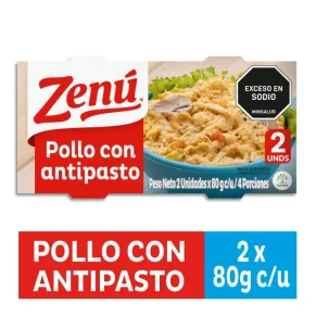 Pollo Zenu con Antipasto X 2 80 g C/u