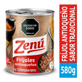 Frijoles Zenu Antioqueños 580 g