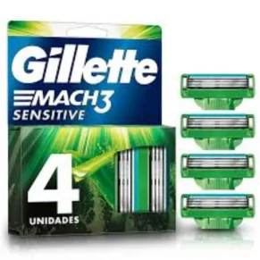 Repuesto Gillette Mach 3 Sensitive X 4Un