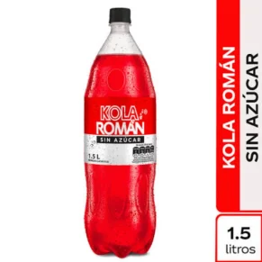 Gaseosa Kola Roman sin Azúcar 1.5 ml