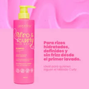Shampoo Anyeluz Afro Y Curly X 600 Ml