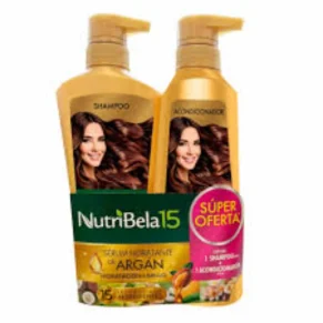 Shampoo Nutribela X 400 +Acond X 370 Argan