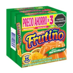 Gelatina Frutiño X 3 Maracu Fru Limon