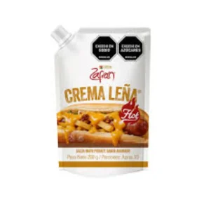 Salsa Zafran Crema Leña Hot X 200 G