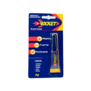 Pegante Rocket Azul Ciano X 2 G