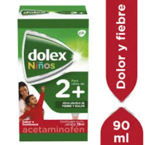 Jarabe Dolex Acetaminofen X 90 Ml