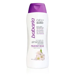 GEL DE BAÑO BABARIA ALMENDRA D X 600 ML