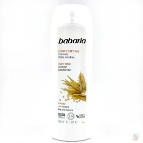 LECHE CORPORAL BABARIA AVENA X 400 ML