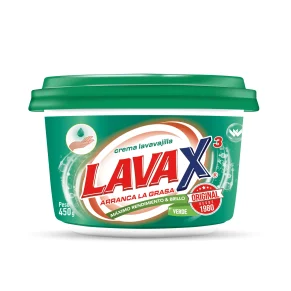 CREMA LAVAVAJILLA LAVAX VERDE X 450 G