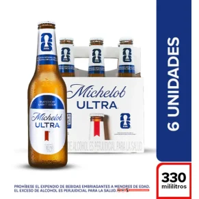 CERVEZA MICHELOB ULTRA X 330 ML