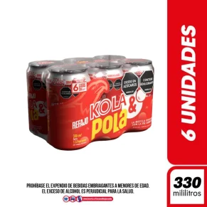 REFAJO COLA & POLA KOLA ROMAN X 330 ML
