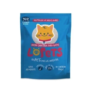 ARENA PARA GATOS LOPETS X 1 KILO