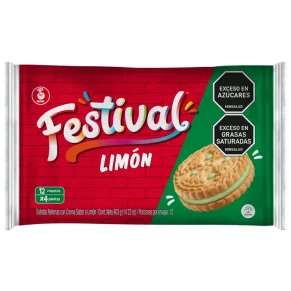Galletas Festival Limón X 12 403 g